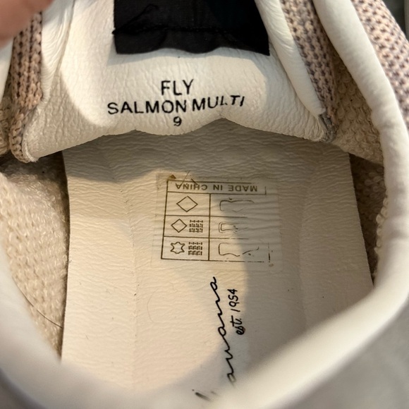 Women’s VINTAGE HAVANA Fly Salmon multi sneaker- Size 9 - Picture 6 of 8